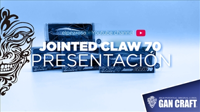 Presentación Gancraft Jointed Claw 70 y sus Colores